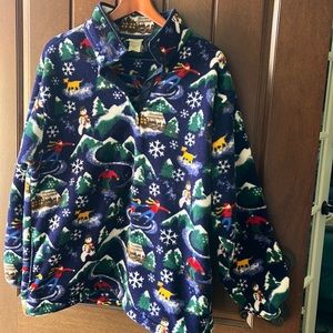 Vintage LL Bean Fleece Pullover